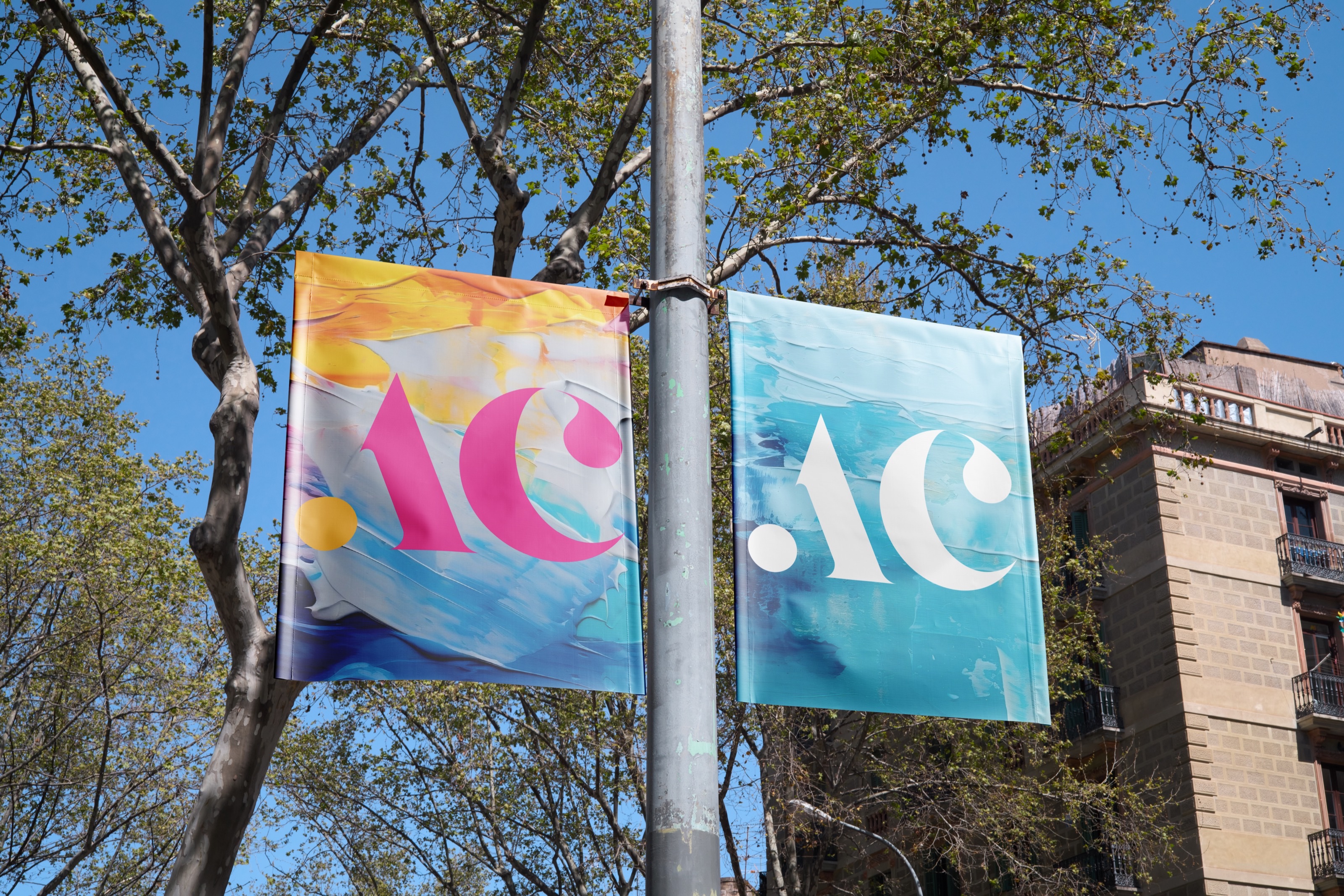 Park City Arts Council banner treatments