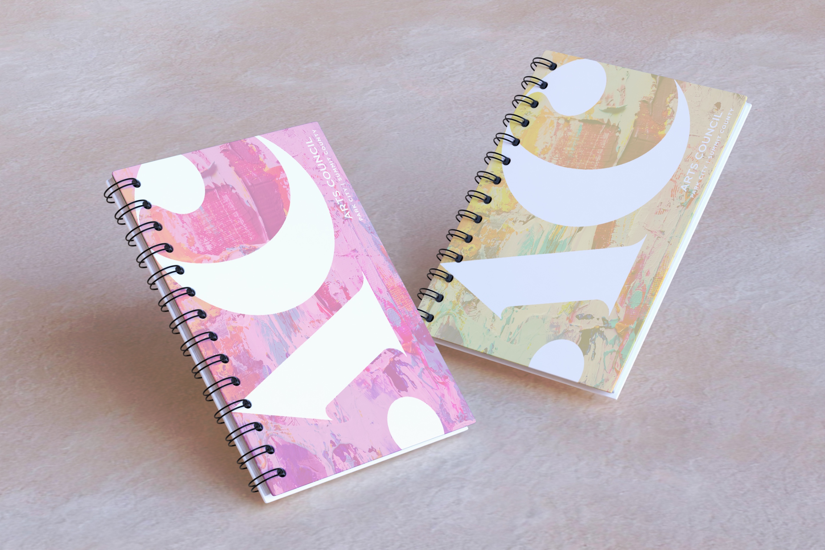 Park City Arts Council notebooks