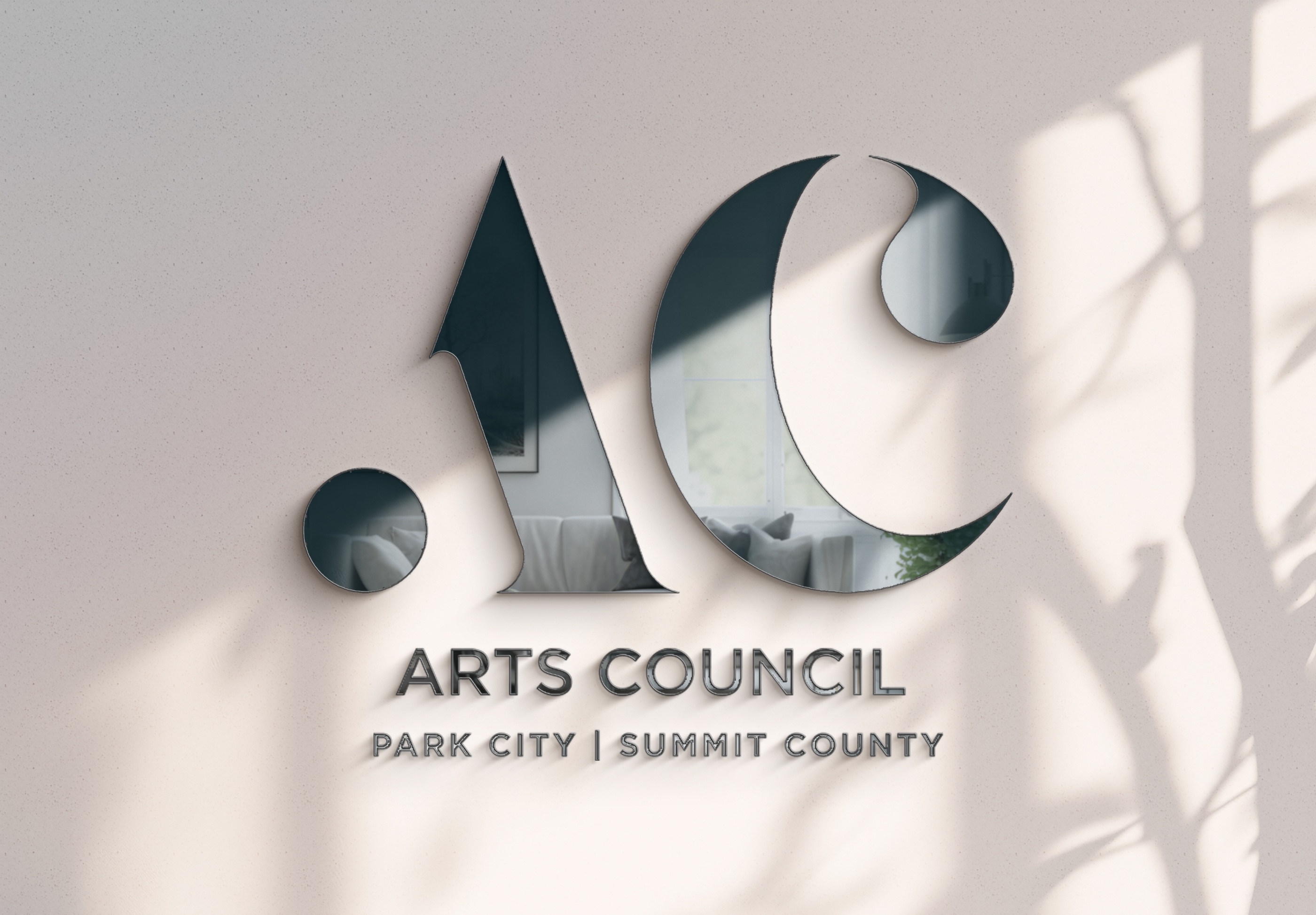 Park City Arts Council signage